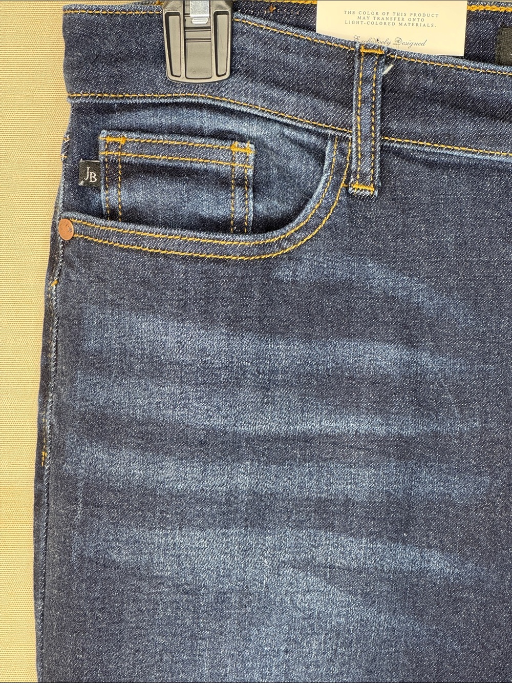 Judy Blue Jeans Blue Dark Wash High-Rise Wide-Leg  in Size 11/30 NWT - Picture 4 of 14